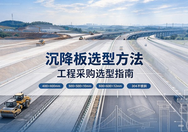 沧县沉降板选择方法