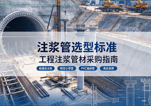 沧县注浆管选型标准